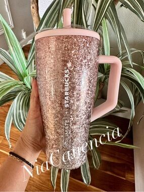 Starbucks Brumate Era 30oz  Philippines Crackle Pink Blossom Travel Tumbler